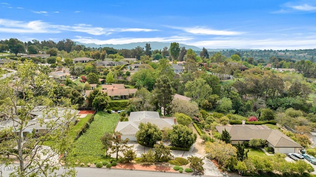 1530 Calle Portada, Camarillo, CA 93010 - bird's eye view featuring a mountain view and a residential view