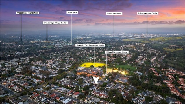 12 Whitewood Way, Irvine, CA 92612 - birds eye view of property