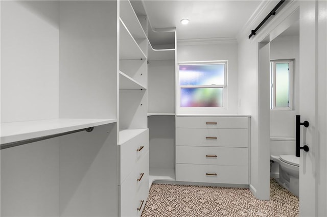 28 W Sycamore Ave, Arcadia, CA 91006 - walk in closet featuring tile patterned flooring
