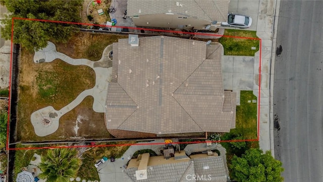 3882 Strand Way, Perris, CA 92571 - view of subject property featuring property parcel outlined