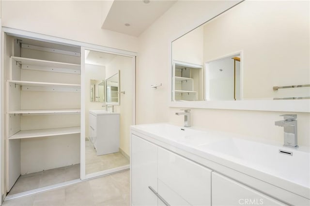 2122 Via Aguila, San Clemente, CA 92673 - full bathroom featuring double vanity, a sink, and tile patterned flooring