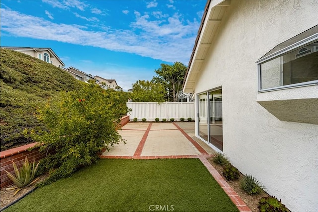 2122 Via Aguila, San Clemente, CA 92673 - view of yard with a patio and a fenced backyard