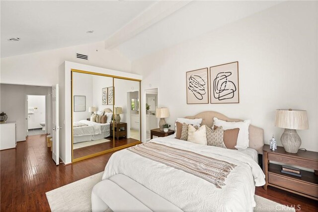 2122 Via Aguila, San Clemente, CA 92673 - bedroom featuring a closet and wood finished floors
