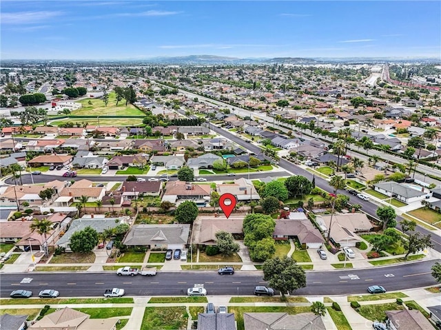 1414 Fairplain Ave, Whittier, CA 90601 - bird's eye view with a residential view