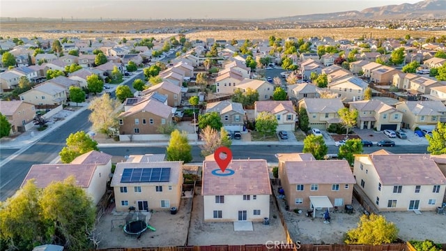 14051 Mare Ln, Victorville, CA 92394 - aerial view of residential area featuring mountains