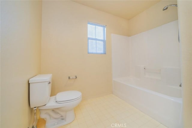 14051 Mare Ln, Victorville, CA 92394 - bathroom featuring toilet and shower / tub combination