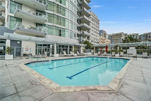 411 W Seaside Way Unit 1804, Long Beach, CA 90802 - community pool featuring a patio area