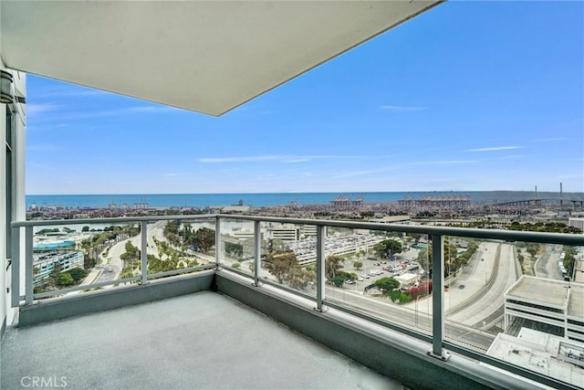 411 W Seaside Way Unit 1804, Long Beach, CA 90802 - balcony with a water view