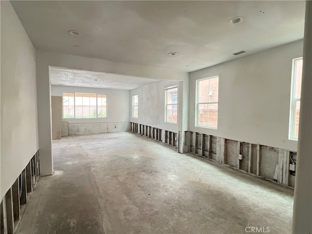 3175 E Yountville Dr, Ontario, CA 91761 - spare room featuring unfinished concrete floors and visible vents