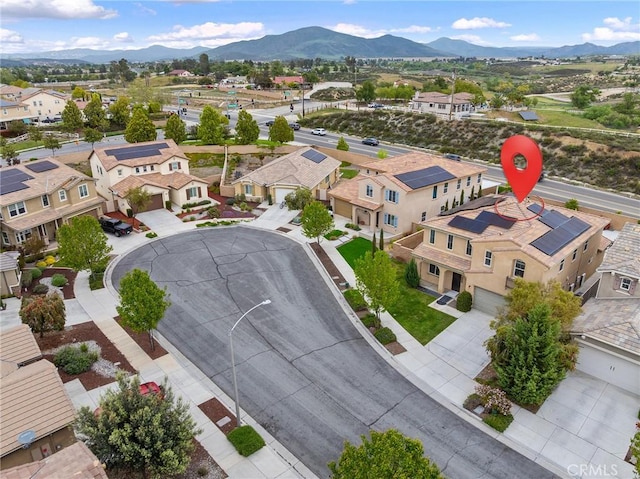 37544 River Oats Ln, Murrieta, CA 92563 - aerial view with a mountain view and a residential view