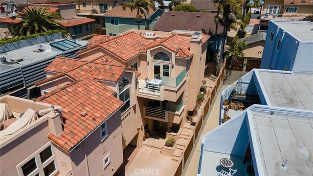 804 N Juanita Ave Unit B, Redondo Beach, CA 90277 - bird's eye view featuring a residential view