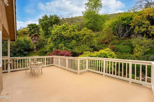 exterior space with a patio