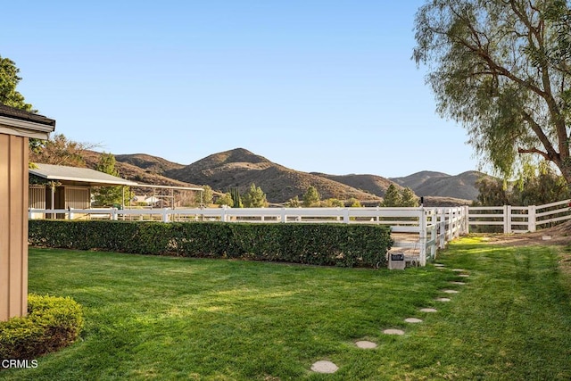 1894 Rambling Rd, Simi Valley, CA 93065 - view of yard with a mountain view