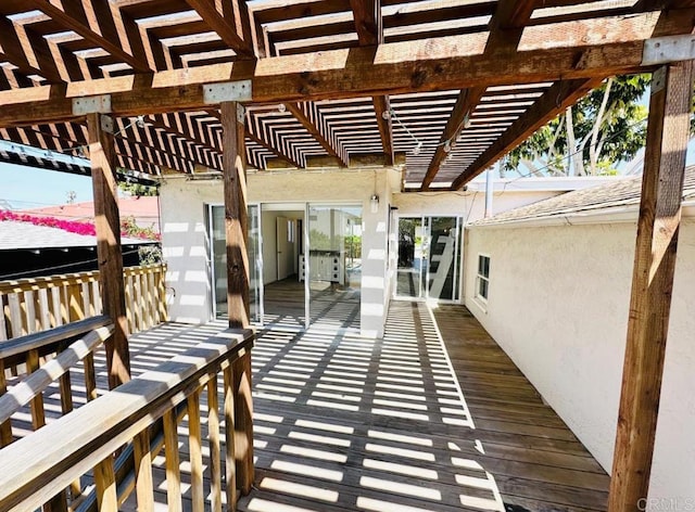 1025 Wilbur Ave, Pacific Beach San Diego, CA 92109 - view of patio featuring a pergola