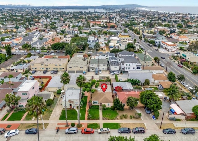 1025 Wilbur Ave, Pacific Beach San Diego, CA 92109 - birds eye view of property featuring a residential view