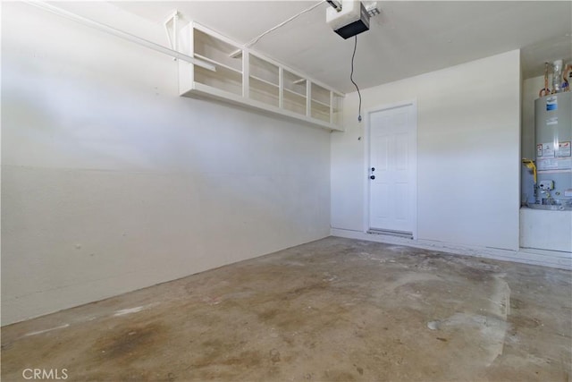 1080 Alta Loma Dr, Corona, CA 92882 - garage with water heater and a garage door opener