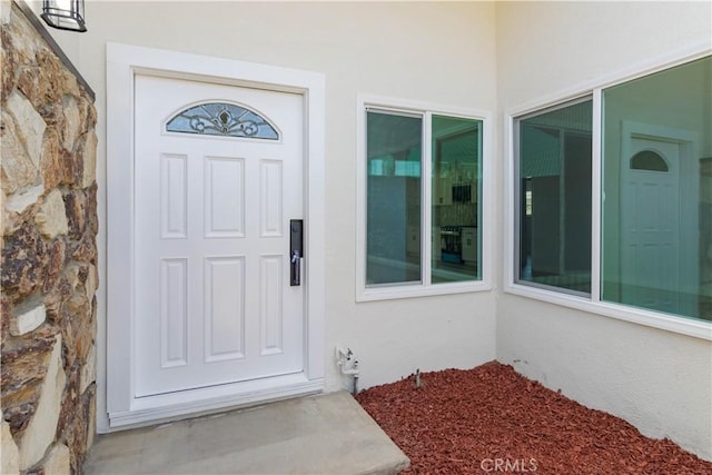 1080 Alta Loma Dr, Corona, CA 92882 - view of exterior entry featuring stucco siding