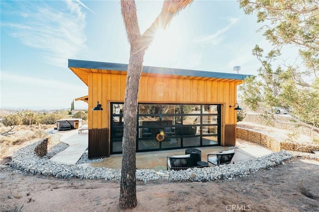 view of property exterior