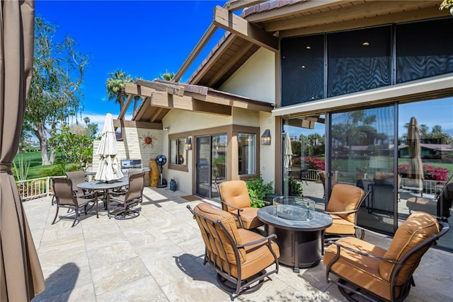 283 Wild Horse Dr, Palm Desert, CA 92211 - view of patio / terrace featuring outdoor dining area