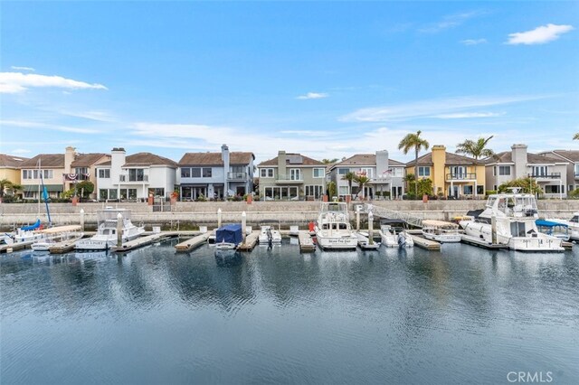 354 Salta Verde Pt, Long Beach, CA 90803 - exterior space with a water view and a residential view