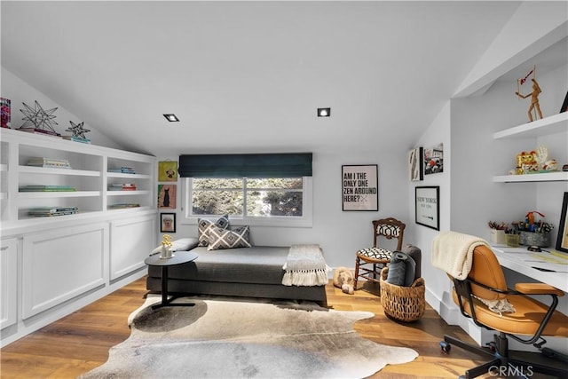 14 Chuckwagon Rd, Rolling Hills, CA 90274 - interior space with lofted ceiling and light wood-type flooring