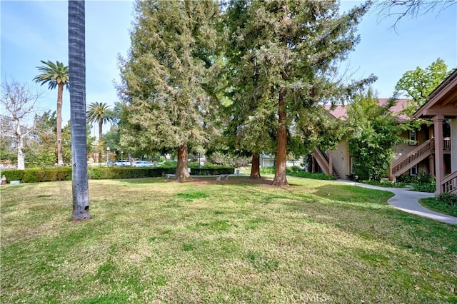7050 Shoup Ave Unit 173, Canoga Park, CA 91303 - view of yard featuring stairway