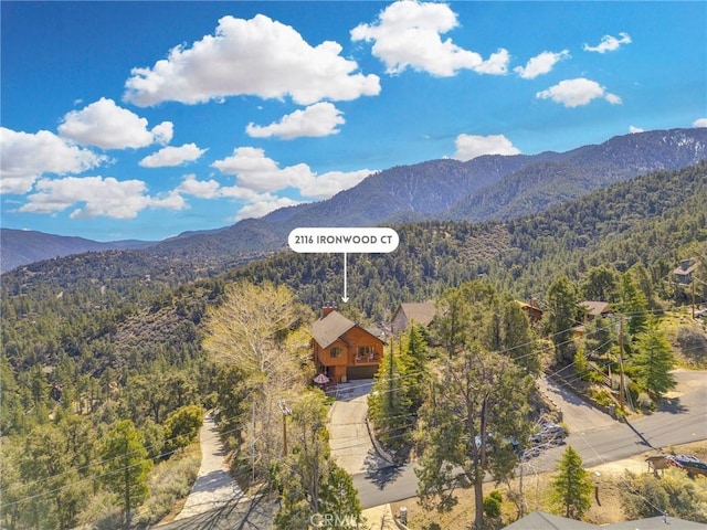 2116 Ironwood Ct, Pine Mountain Club, CA 93222 - property view of mountains featuring a view of trees