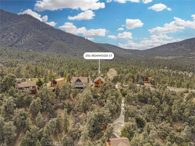 2116 Ironwood Ct, Pine Mountain Club, CA 93222 - property view of mountains featuring a view of trees