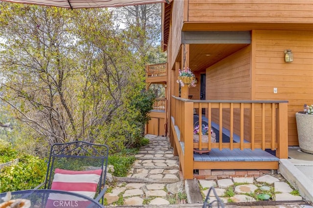 2116 Ironwood Ct, Pine Mountain Club, CA 93222 - exterior space with a wooden deck