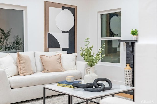 view of living room