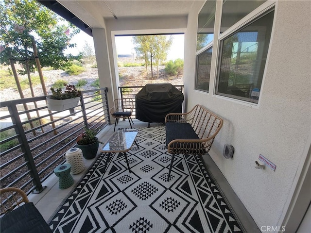 27078 Painted Sky Way, Valencia, CA 91381 - balcony with a grill