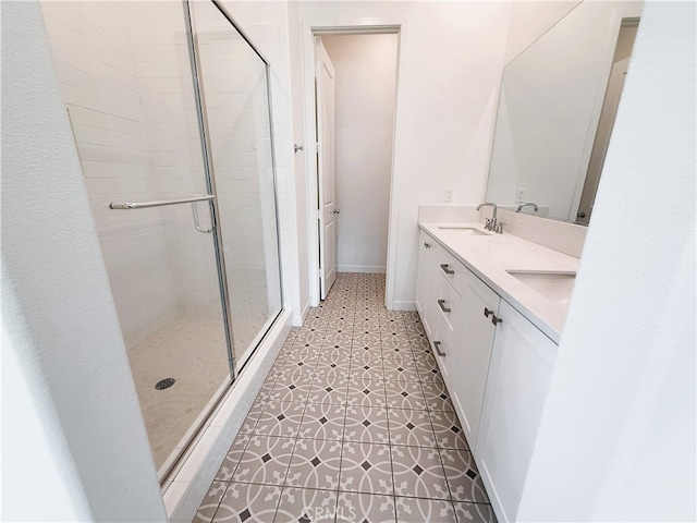 27078 Painted Sky Way, Valencia, CA 91381 - full bath with a shower stall and double vanity