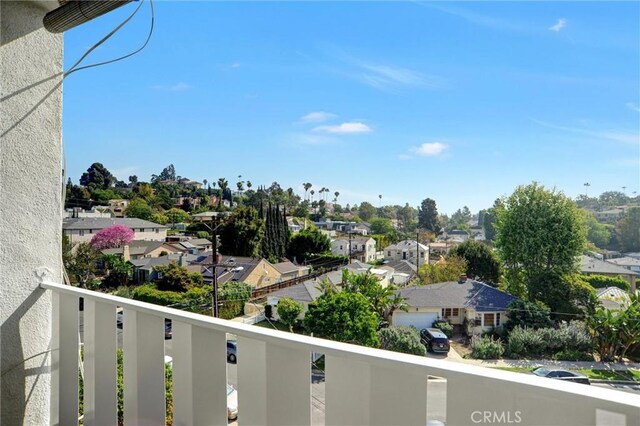 4343 Finley Ave Unit 35, Los Angeles, CA 90027 - balcony with a residential view and area for grilling