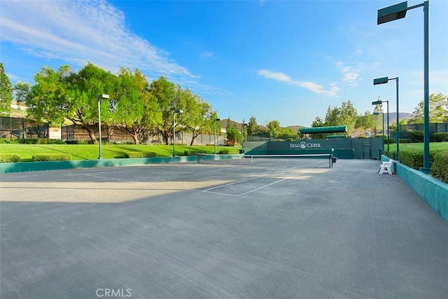 38101 Stone Meadow Dr, Murrieta, CA 92562 - view of tennis court featuring fence