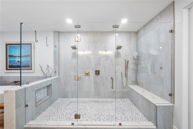 38101 Stone Meadow Dr, Murrieta, CA 92562 - bathroom with a shower stall