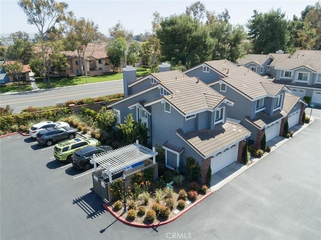 2196 Evergreen Dr, Tustin, CA 92782 - aerial perspective of suburban area