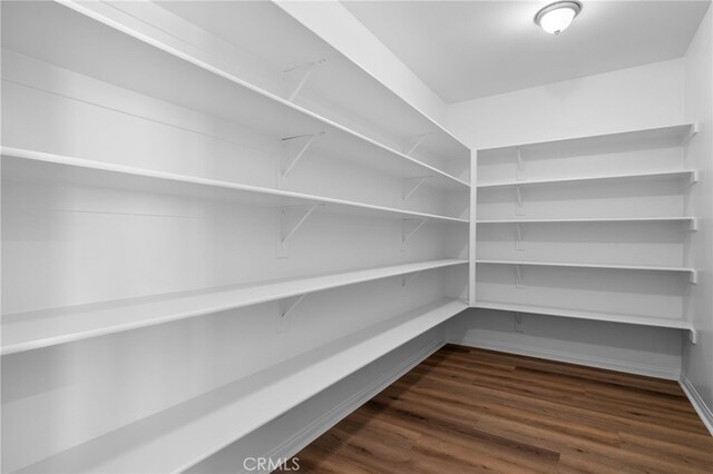view of pantry