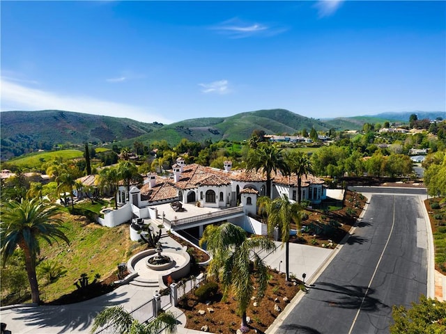 1090 Vista Ridge Ln, Westlake Village, CA 91362 - view of mountain background