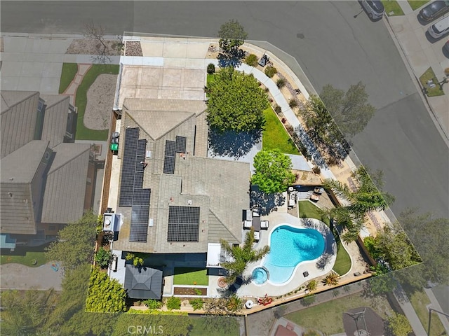 aerial view