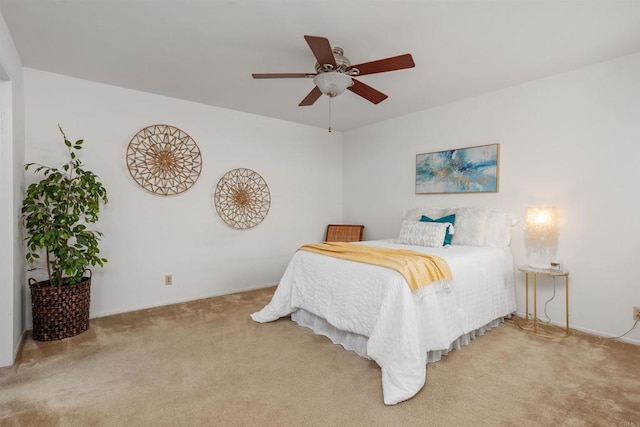 1038 Eider Way, Oceanside, CA 92057 - bedroom featuring carpet, baseboards, and a ceiling fan