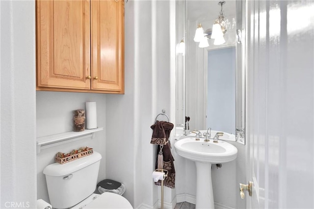 bathroom with toilet