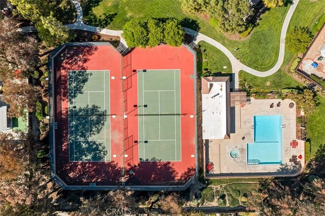 19852 Pandy Ct, Canyon Country, CA 91351 - drone / aerial view