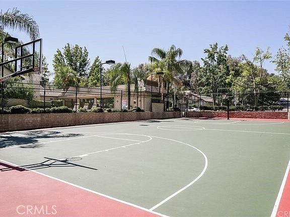 19852 Pandy Ct, Canyon Country, CA 91351 - view of sport court with fence and community basketball court