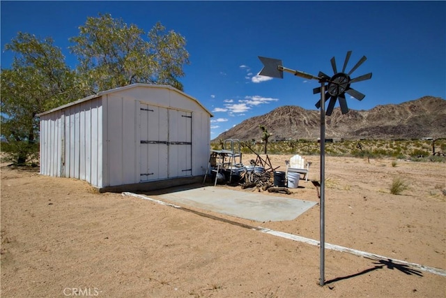 59460 Applegate Way, Landers, CA 92285 - view of shed featuring a mountain view