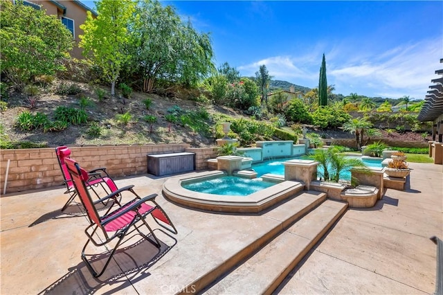 1560 Vandagriff Way, Corona, CA 92883 - view of patio / terrace featuring a jacuzzi