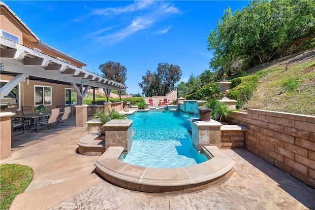 1560 Vandagriff Way, Corona, CA 92883 - view of pool with a patio