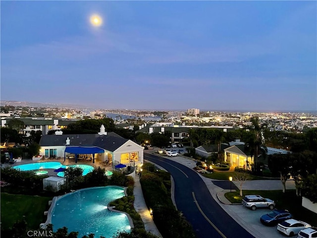102 Scholz Unit 28, Newport Beach, CA 92663 - view of urban area featuring a pool area