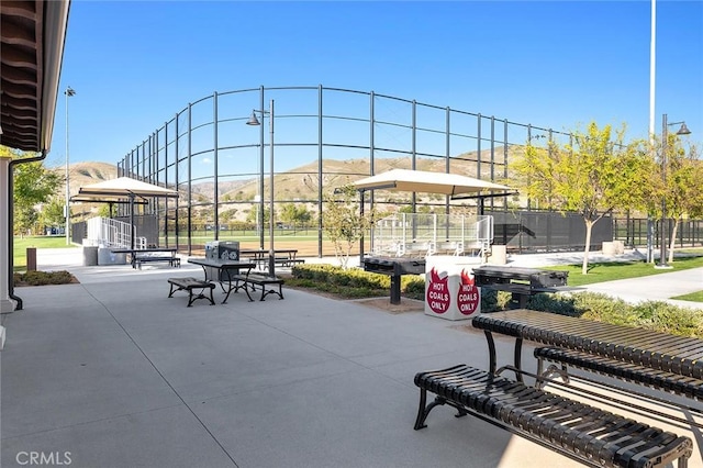 113 Soaring Eagle, Irvine, CA 92618 - view of home's community with a mountain view and fence