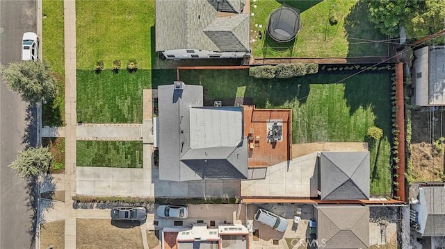 drone / aerial view