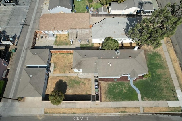 birds eye view of property featuring a residential view